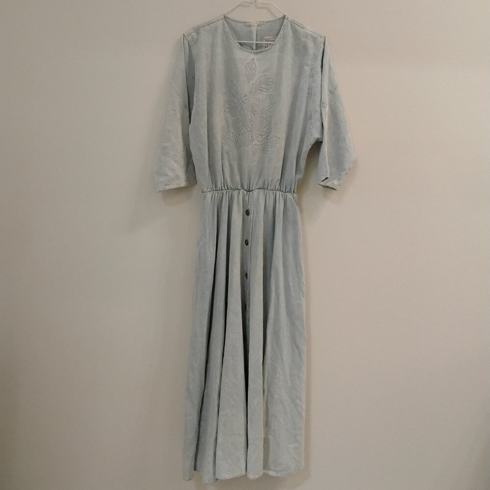 denim dress
